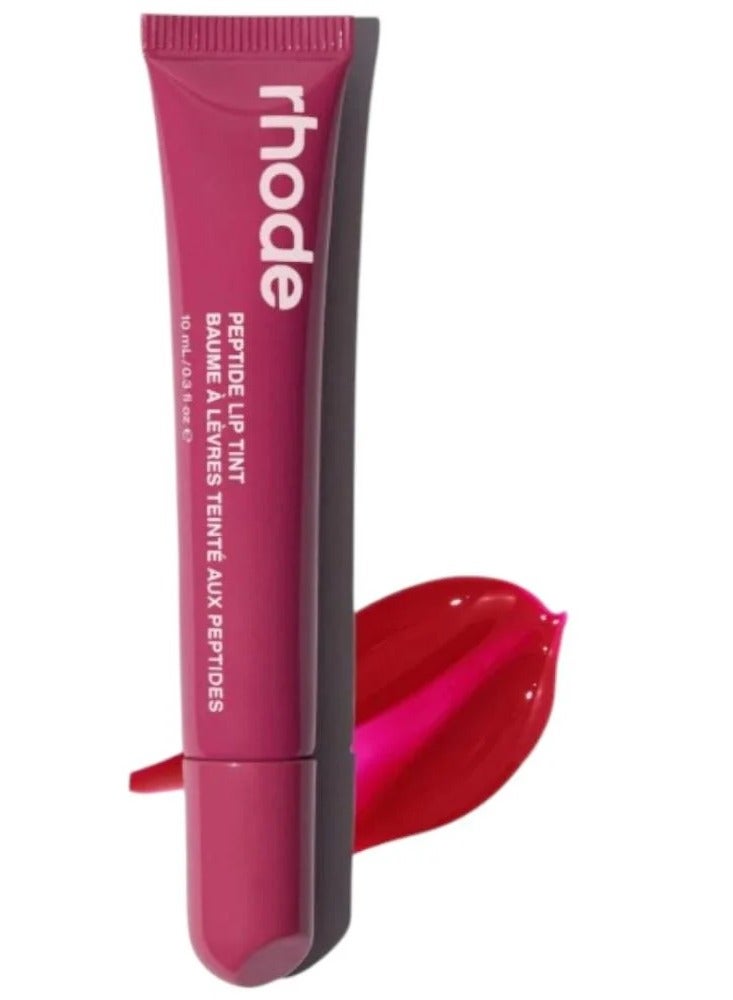 Rhode iPhone 15 Silicone Lip Holder for Cell Phone, Lip Gloss Adhesive Sleeve for Phone, Lip Holder Stick-on Phone Case, Back Stick On Holder for Rhode iPhone 15(Raspberry Jelly) - Image 5