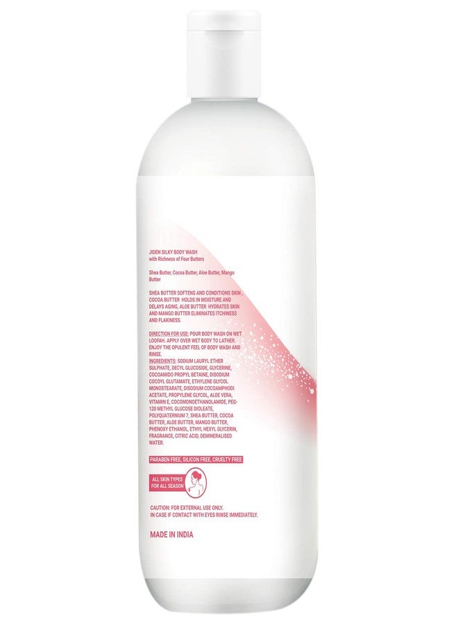 JIDEN Silky Body Wash Shea Butter | Cocoa Butter | Aloe Butter | Mango Butter 300 ML - Image 3