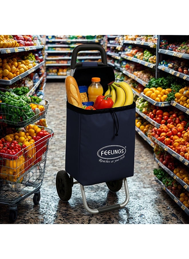 Feelings Feelings Shopping Trolley  - Blue  - Image 4