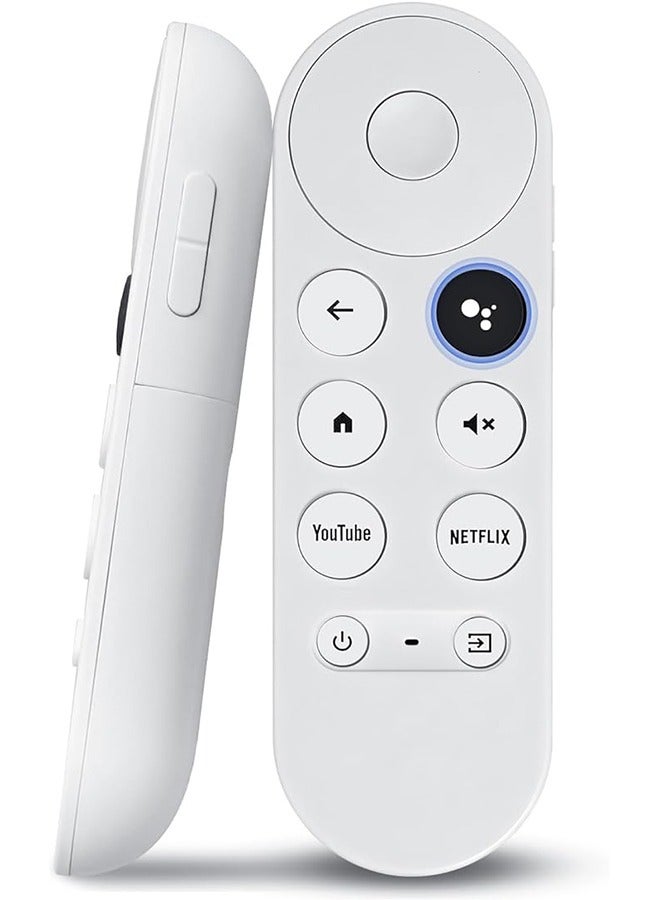 Replacement Voice Remote Control for Google Chromecast 4k Snow Streaming Media Player,Remote for Chromecast with Google TV HD/4K,Voice Remote Controls Replacement(Remote Control Only)  - Image 1