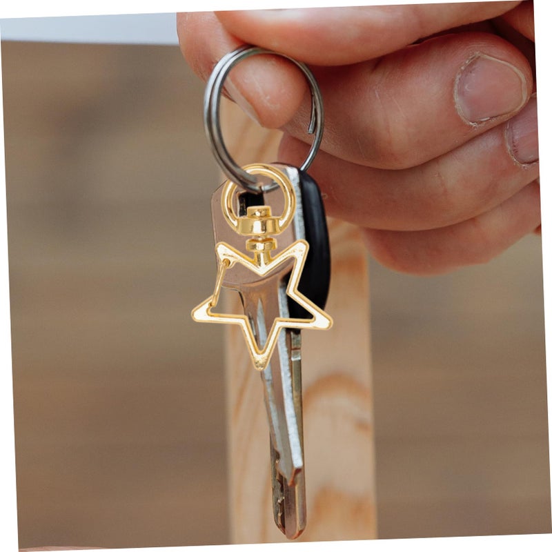 Metal Keychain Craft Set With Lobster Clasp For DIY Necklace Making - Image 3