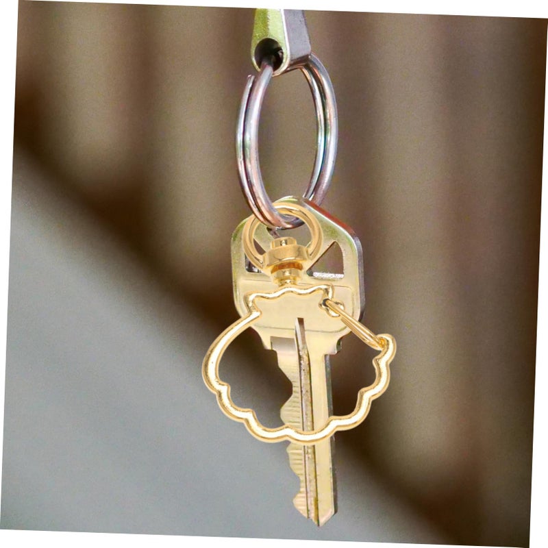 Metal Keychain Craft Set With Lobster Clasp For DIY Necklace Making - Image 4