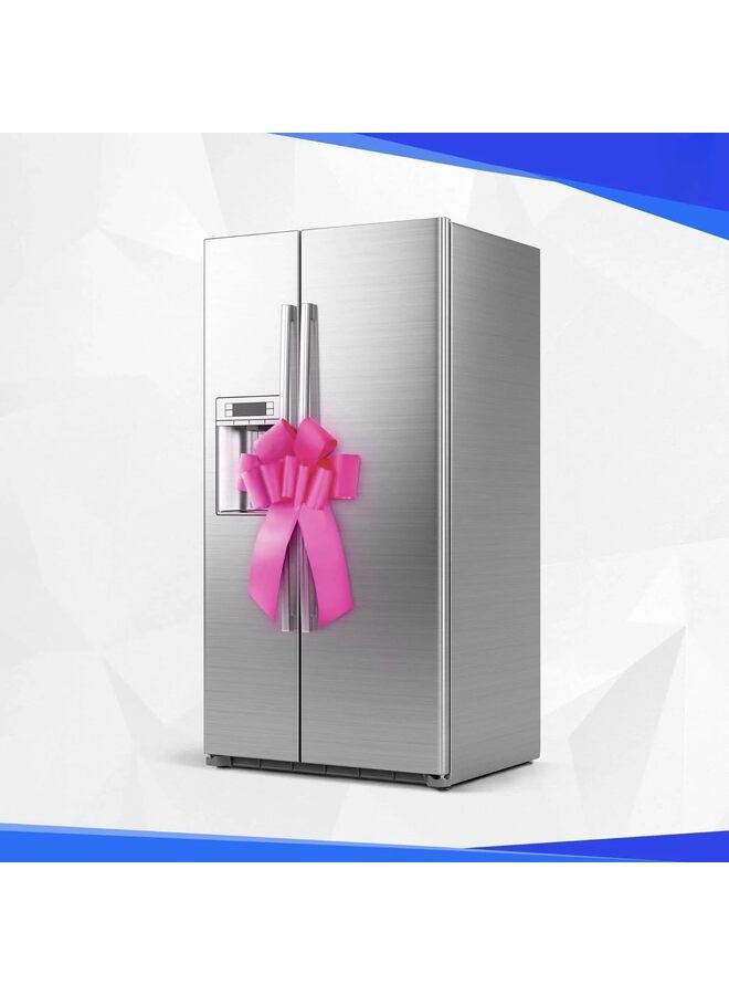 أقواس السحب، أقواس الهدايا، قوس عملاق للسيارة، قوس عيد الميلاد، قوس للهدايا لباقة الهدايا، ترتيبات الزهور، ديكورات الزفاف (وردي) - Image 5