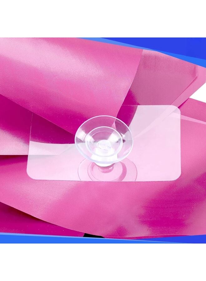 أقواس السحب، أقواس الهدايا، قوس عملاق للسيارة، قوس عيد الميلاد، قوس للهدايا لباقة الهدايا، ترتيبات الزهور، ديكورات الزفاف (وردي) - Image 3