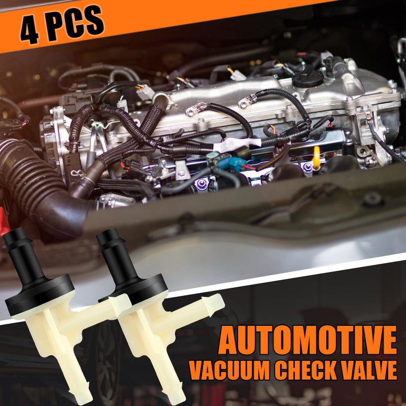 Threlaco 4 Pcs Vacuum Check Valve Compatible with Yg193 Automotive Vacuum Lines Checking Switch Replacement Parts - Image 3