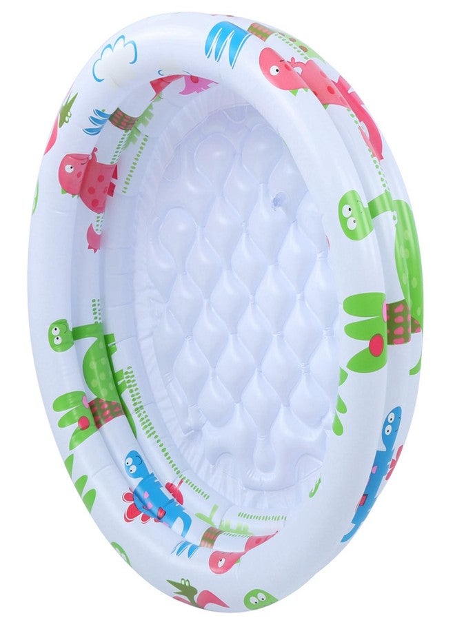 Honio Little Pump Pool, Summer WearResistant Children Dinosaur Mini Pool, Inflatable for Baby Kids Training Home, Balcony, Beach, Lakeside Dog, Cat Pet House - Image 5