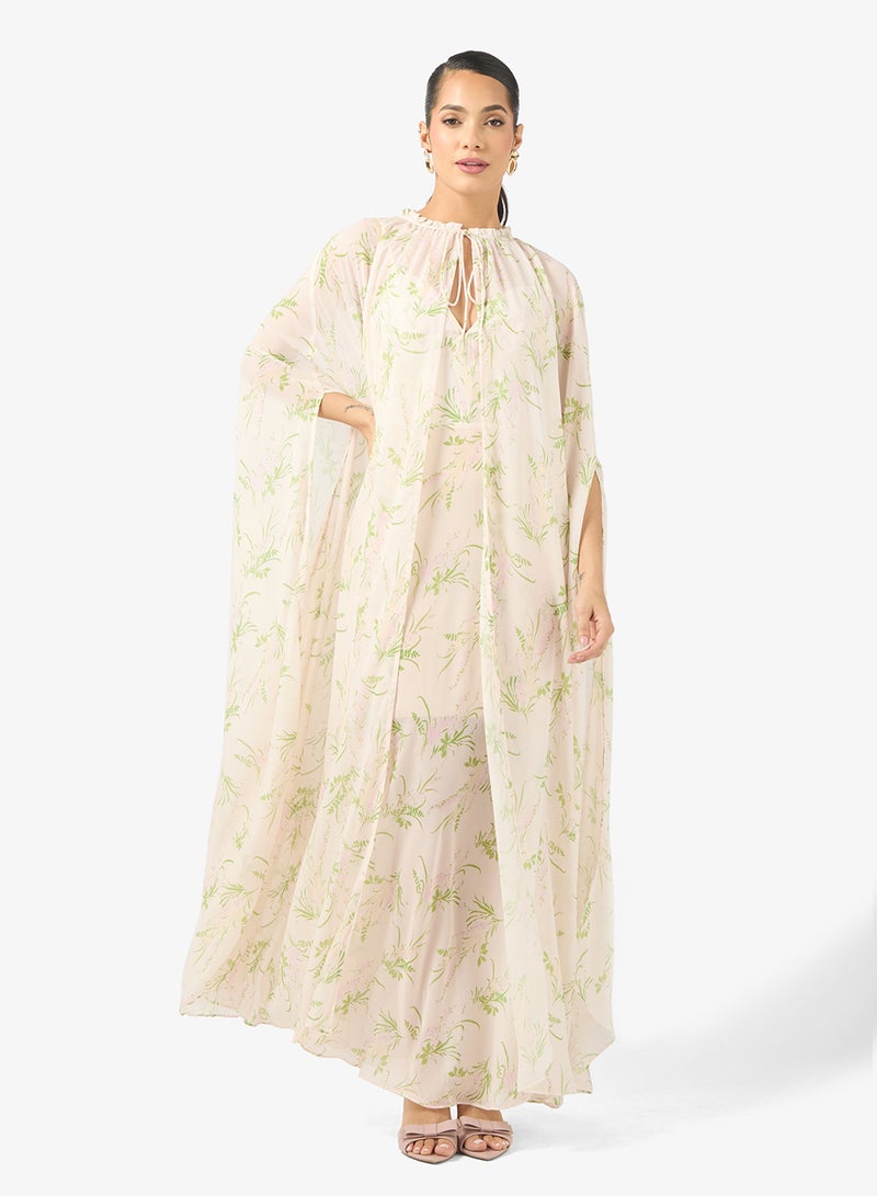 True Decadence Crew Neck Tiered Dress - Image 1