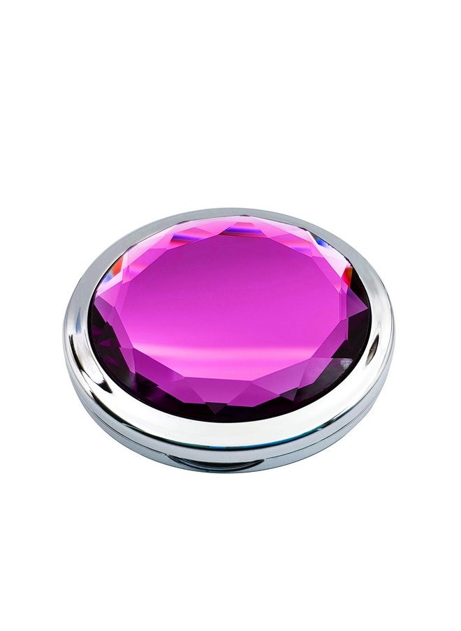 MAJESTIQUE Magnifying Compact Mirror Curved (Color May Vary)  - Image 1