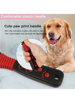 Dog Grooming Combo Set Dog Plastic Slicker Brush With Press Key For Puppies And Dogs With Dogs Dematting Comb, Stainless Steel Blades Rakes For Dog, Puppy, Cat,Rabbit(Pack 2, Multi Color) - pzsku/Z21336EDCD58DABD32CEFZ/45/_/1728312661/1a8f7d77-38e8-4bc1-991a-1092ecf7d0ee