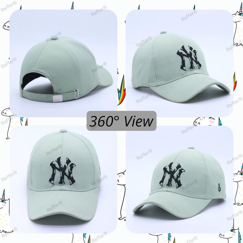 REFFER Unisex Baseball Caps, Comfortable, Stylish Design, Caps Branded with Adjustable Buckle, Summer caps for Men, Cricket Caps for Men, Gym Caps for Men, Sports Caps for Men Women - Image 5
