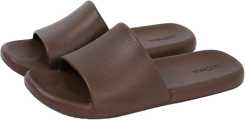 D.D.Star Big Size Bathroom Slippers For Men and Women Non-Slip Quick Drying Shower Shoes Comfortable And Soft Sole Slide On Sandal - Image 1
