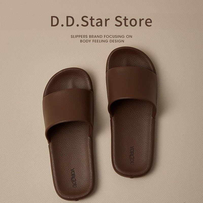 D.D.Star Big Size Bathroom Slippers For Men and Women Non-Slip Quick Drying Shower Shoes Comfortable And Soft Sole Slide On Sandal - Image 5