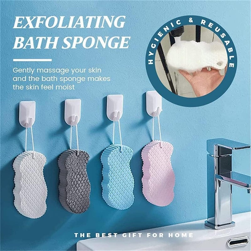 GOPIKRISHNA Bath Sponges For Shower Women, New Ultra Soft Bath Body Shower Sponge, Super Soft Exfoliating Bath Sponge, Sponge Bath Sponge For Adults Children And Pregnant Women - Image 5