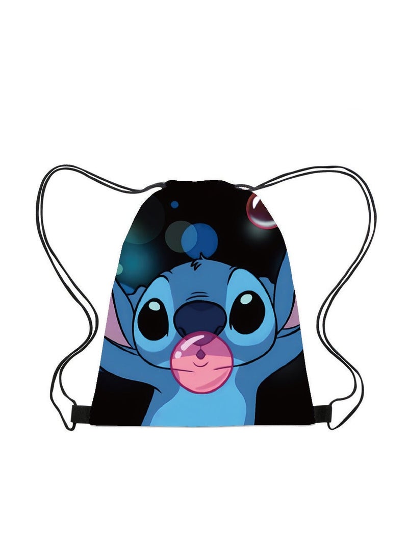 حقيبة ظهر بجيب على شكل حزمة كرتونية لتقليل الحمل الترفيهي للأطفال، مطبوعة ذات سعة كبيرة للطلاب