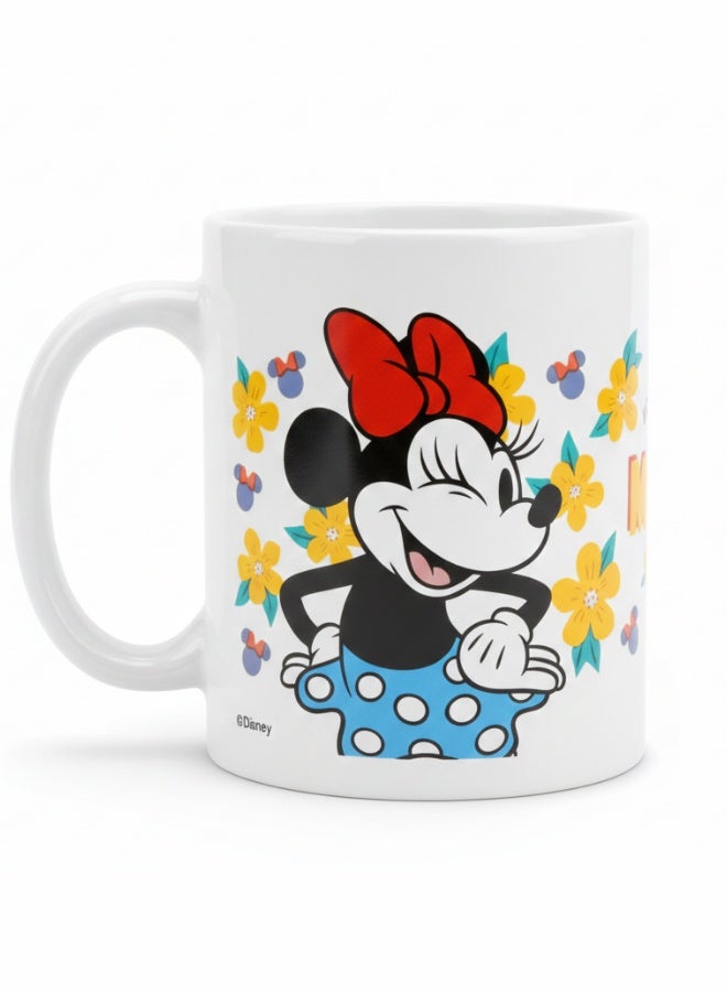 STOR Minnie Mouse Sunshine Ceramic Mug In Gift Box 325 ml - Image 1