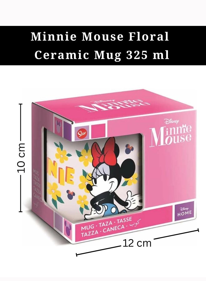 STOR Minnie Mouse Sunshine Ceramic Mug In Gift Box 325 ml - Image 2