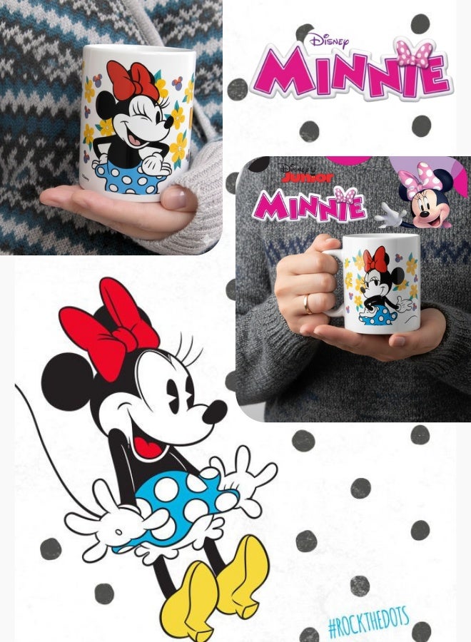 STOR Minnie Mouse Sunshine Ceramic Mug In Gift Box 325 ml - Image 4