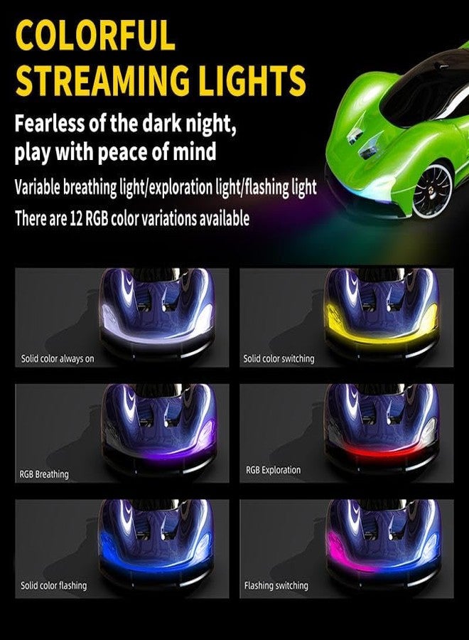 Samtop Remote Controlled Car Drift, 1:20 15 km/h RC Drift Car, 4WD RC Car with LED Lights, Two Batteries, for Children and Adults from 4, 5, 6, 7, 8 + Years - Image 5
