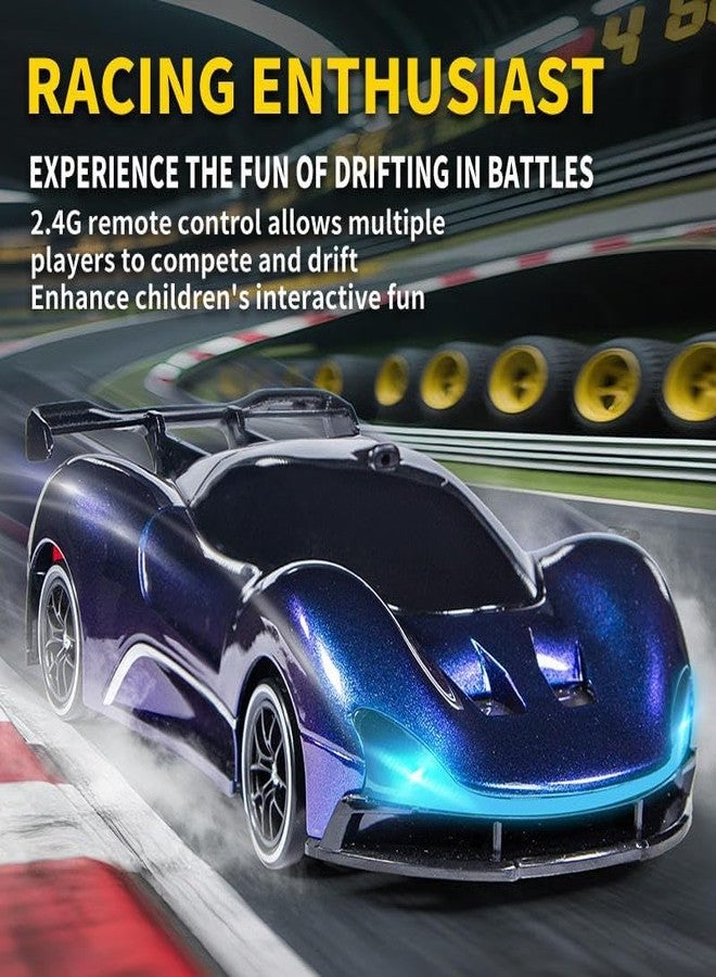 Samtop Remote Controlled Car Drift, 1:20 15 km/h RC Drift Car, 4WD RC Car with LED Lights, Two Batteries, for Children and Adults from 4, 5, 6, 7, 8 + Years - Image 4