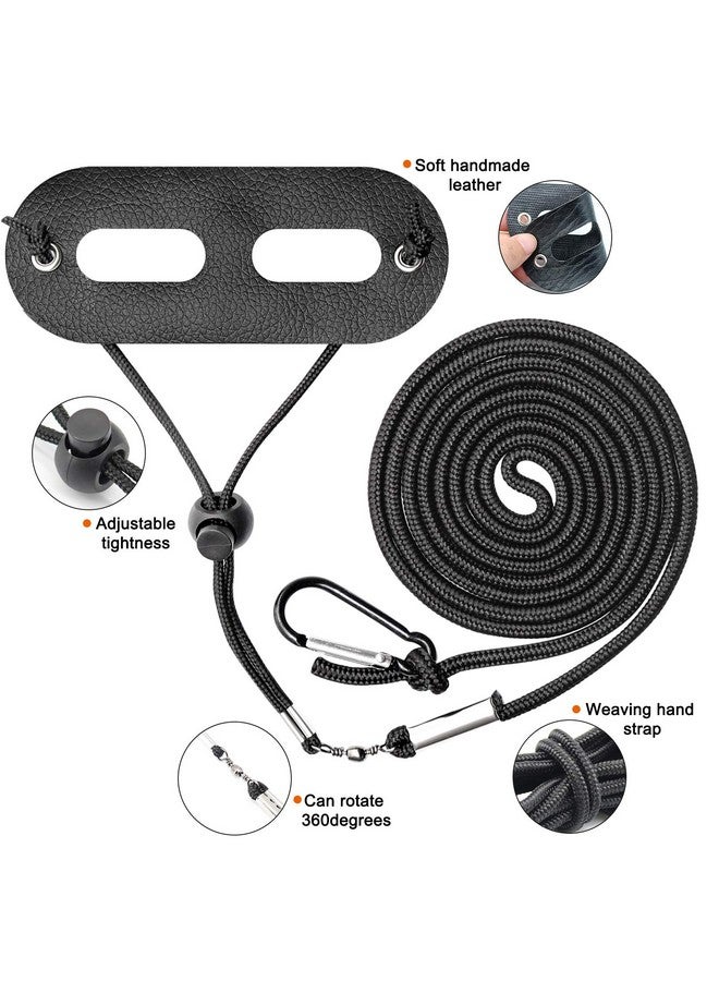 BWOGUE Bearded Dragon Harness And Leash Adjustable Leather Lizard Reptiles Harness Leash For Amphibians And Other Small Pet Animals (S,M,L,3 Pack) - Image 3