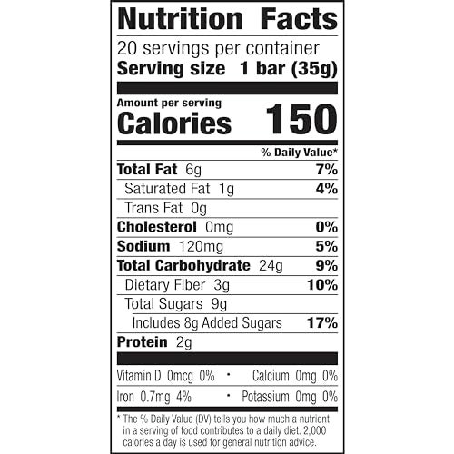 Nature Valley Soft Baked Oatmeal Squares, Cinnamon Brown Sugar, 20 Bars, 24.8 oz - Image 2