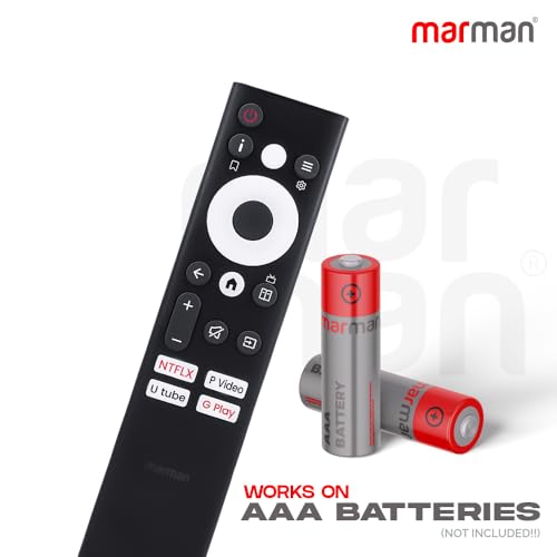 marman® Compatible with Motorola Google Smart Tv Remote Original EnvisionX Series 43UHDADMXSBE Model Suitable for QLED Full HD Ready 4K Television Without Voice Command - Image 4