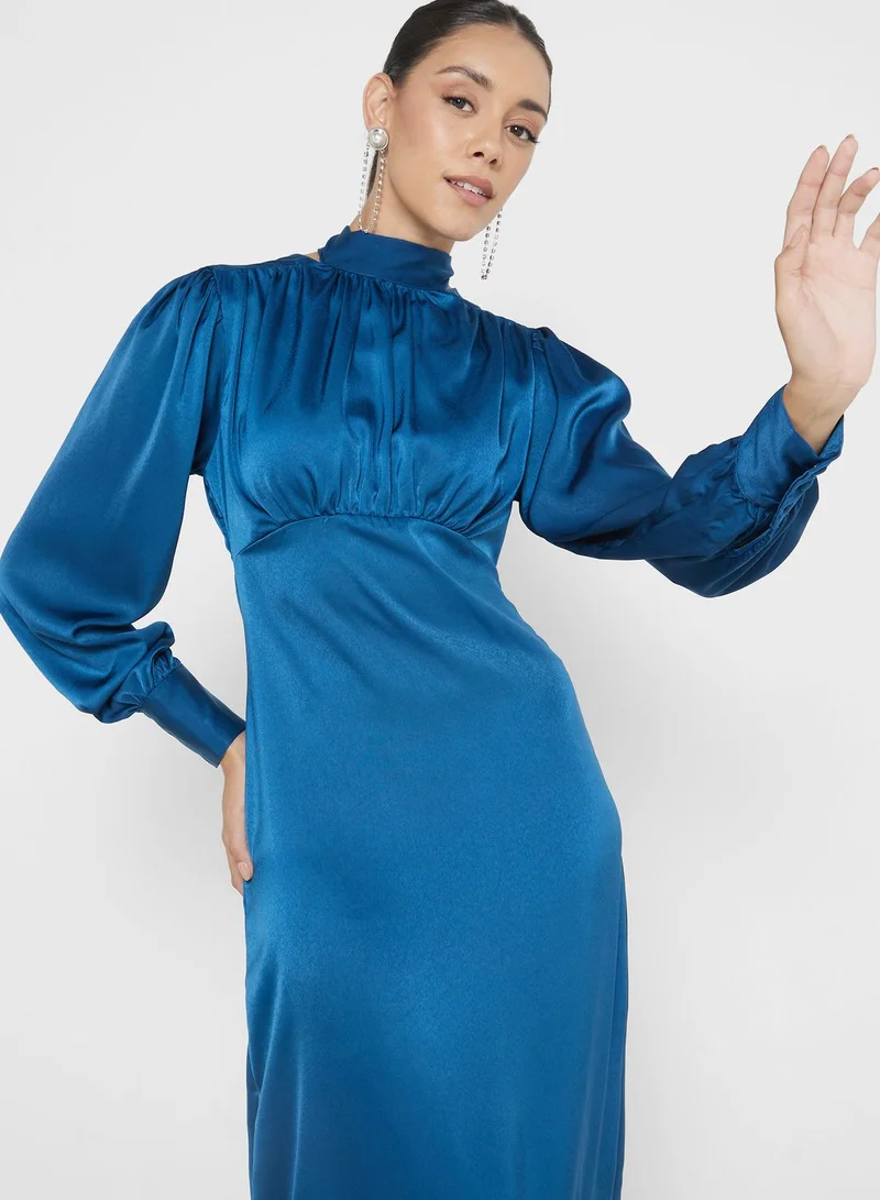 ELLA Balloon Sleeve Dress