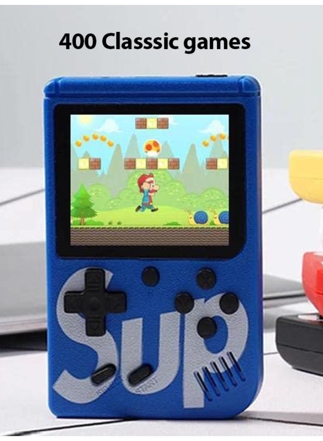 Macon Sup 400-in-1 Game Box – Wireless Retro Gaming Console with TV Output & External Gamepad Support – Blue - Image 3