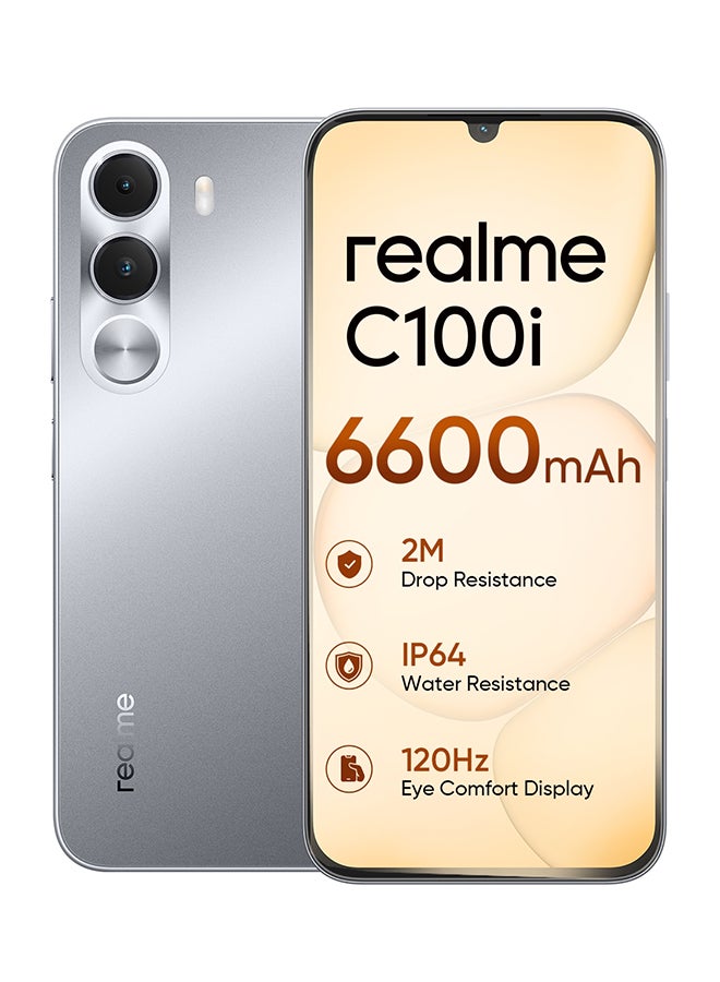 ريل مي C100i 4G Dual SIM Dusk Grey 4GB RAM 128GB - Middle East Version - Image 1