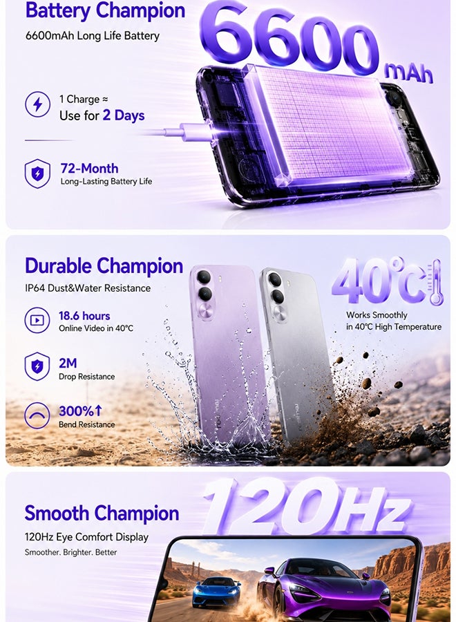 ريل مي C100i 4G Dual SIM Dusk Grey 4GB RAM 128GB - Middle East Version - Image 3