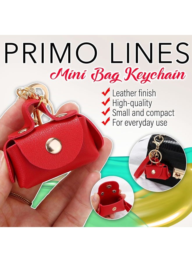 Primo Lines 12 Pill Lipstick with 1 Cute Mini Red Leather Bag Key-chain Pouch - Mini Lipstick Velvet Matte, Smooth and Moisturizing Pill Lipsticks, Long-Lasting, Portable and Charming Look All Day Long - Image 5