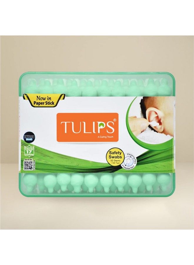 Tulips Safety Cotton Ear Buds (With Eardrum Protection) (Pack Of 2) - Image 3