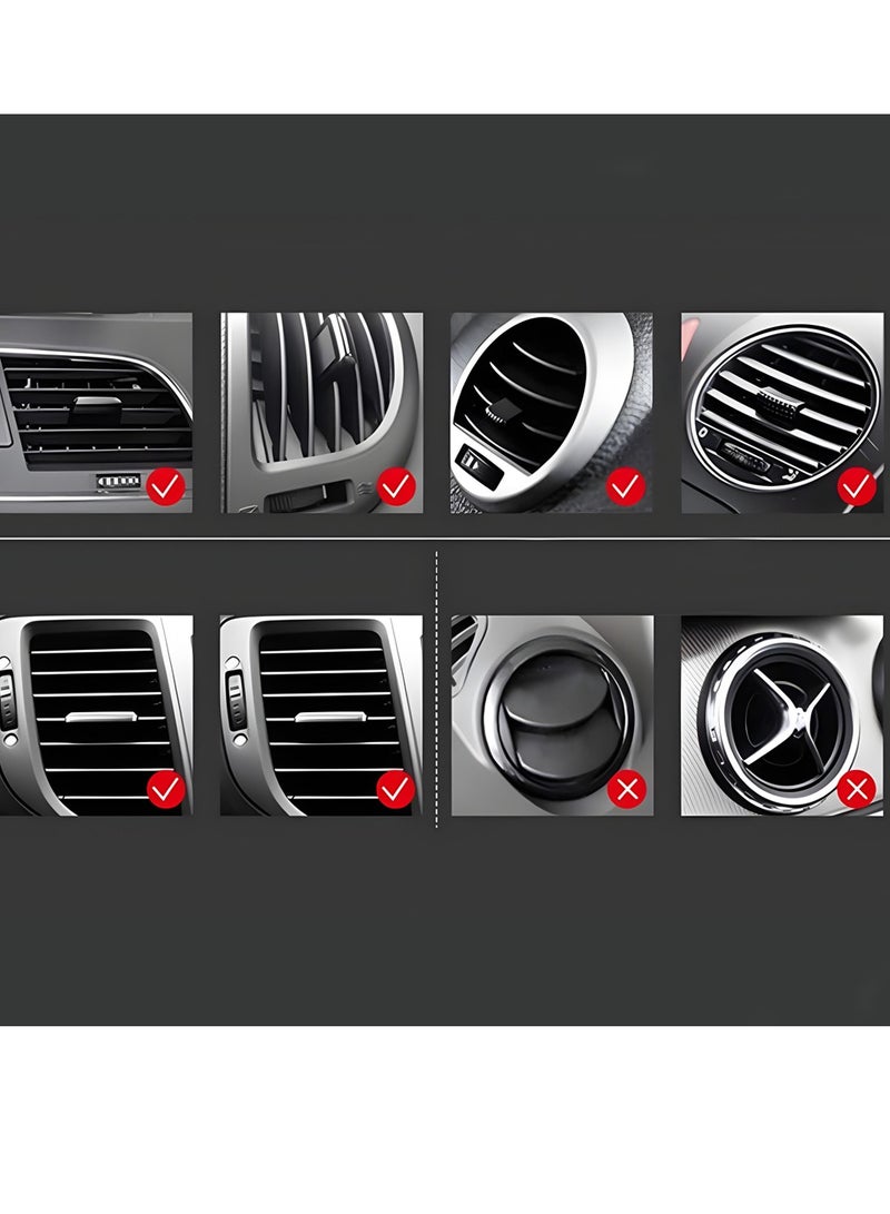 أروما معطر جو أروما كار هيكس بلاك - عطر طبيعي يدوم طويلاً - مقاوم للانسكاب، لا يحتاج إلى طاقة - يناسب معظم فتحات تهوية السيارة - تصميم آمن وأنيق - Image 2