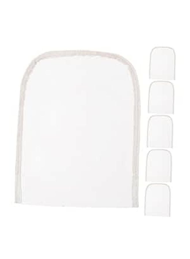6Pcs Breathable Invisible Mesh Wig Net Caps For Women Food Service Workers Wig Making - Image 1
