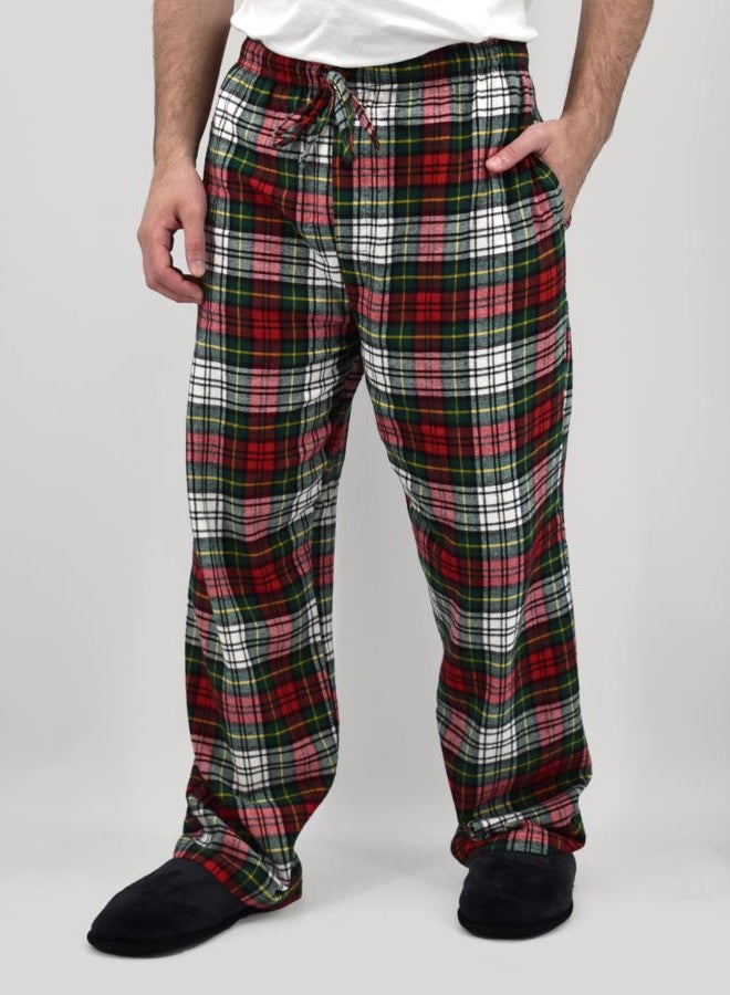Andrew Scott Men's Cotton Super Soft Flannel Plaid Pajama Pants- 2 Pack, 2 Pack- Assorted Classic Plaids, XL - Image 3