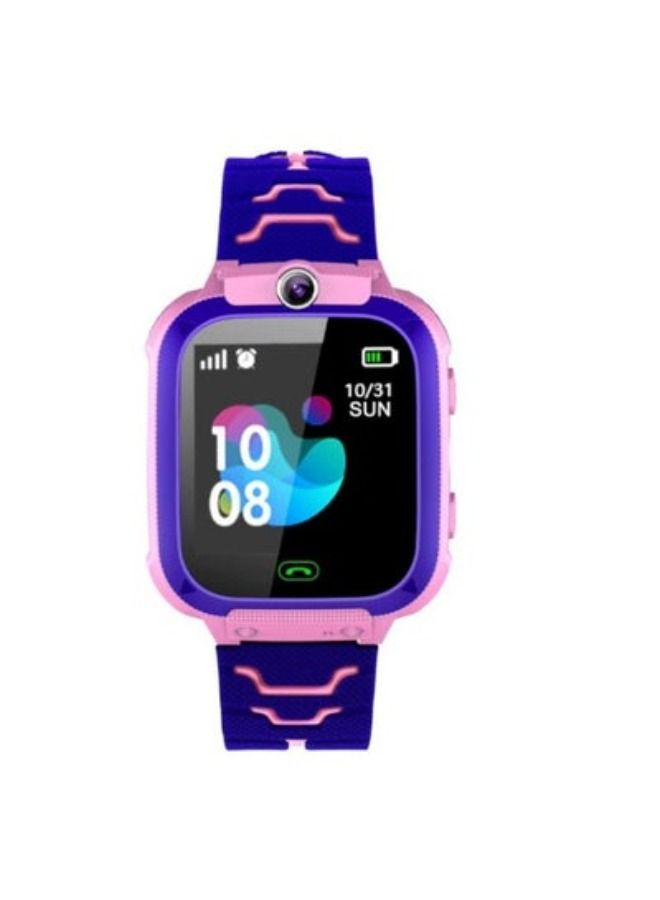 ACLIX Children's Smart Wrist Watch Phone Smartwatch For Boys Girls With Sim Card Photo Waterproof GPS Tracker Child Kids Smart Watch Pink/Black/Purple - Image 2