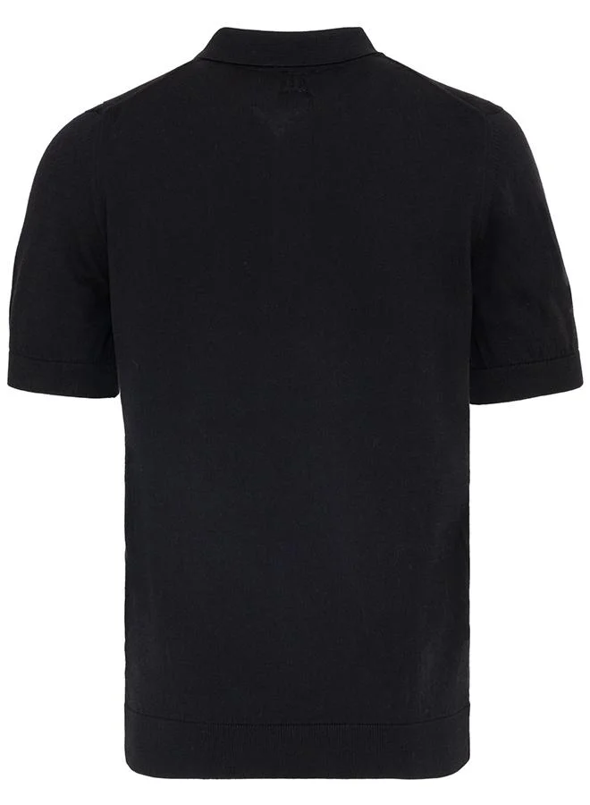 FELIX HARDY Black-Bordeaux Men's 100% Cotton Polo Shirt Short Sleeve Pack of 2 for Men | Best Price UAE