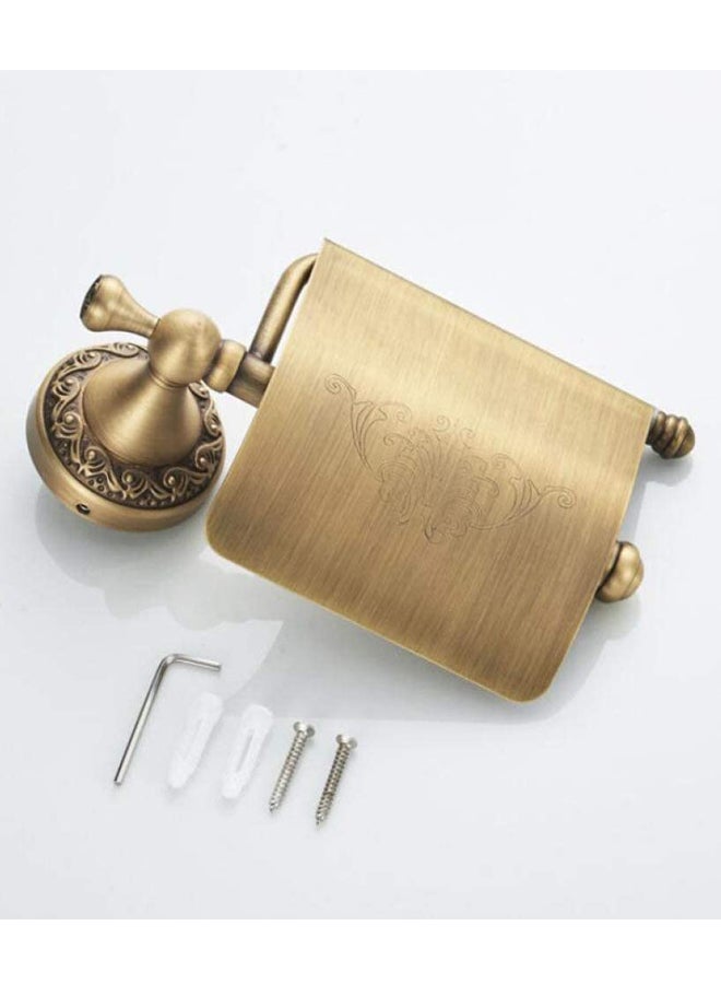 CYTHERIA Copper Tissue Holder Brown 450grams - Image 3