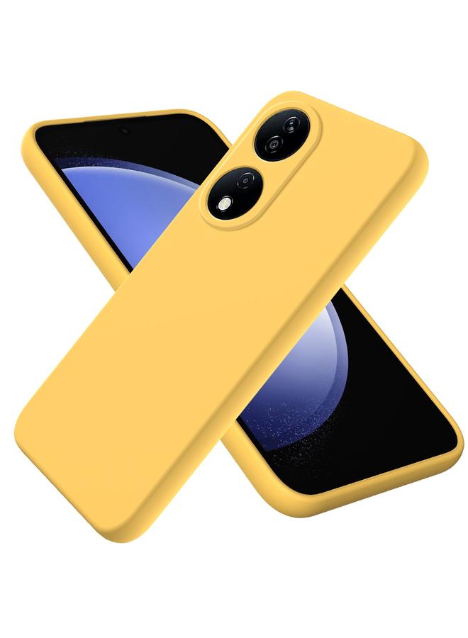 S-TOP Case For Honor X7b/Play 50 Plus Solid Color Liquid Silicone Dropproof Full Coverage Protective Case - Image 1