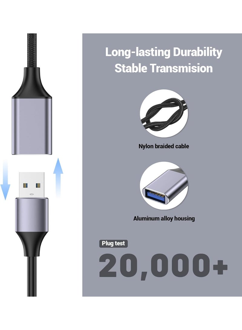 USB Female to C Male Cable(1M/3.3 Ft),Type-C Adapter,USB C to USB 3.0 Adapter,C Female to A Male for Phone/Laptop/Tablet/Switch USB-C Device - Image 3