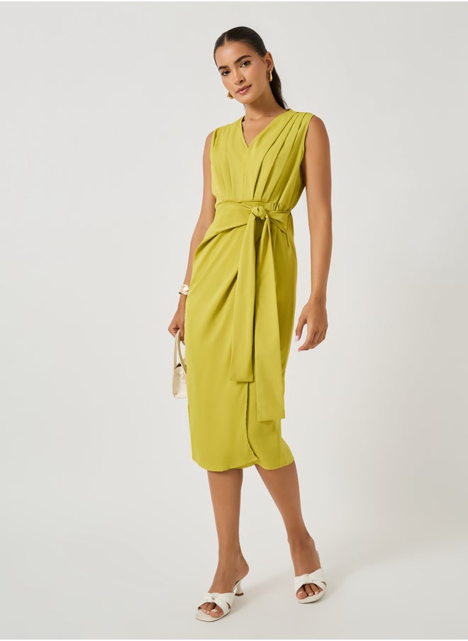 Take Two Sleeveless Midi Dress  - Image 1