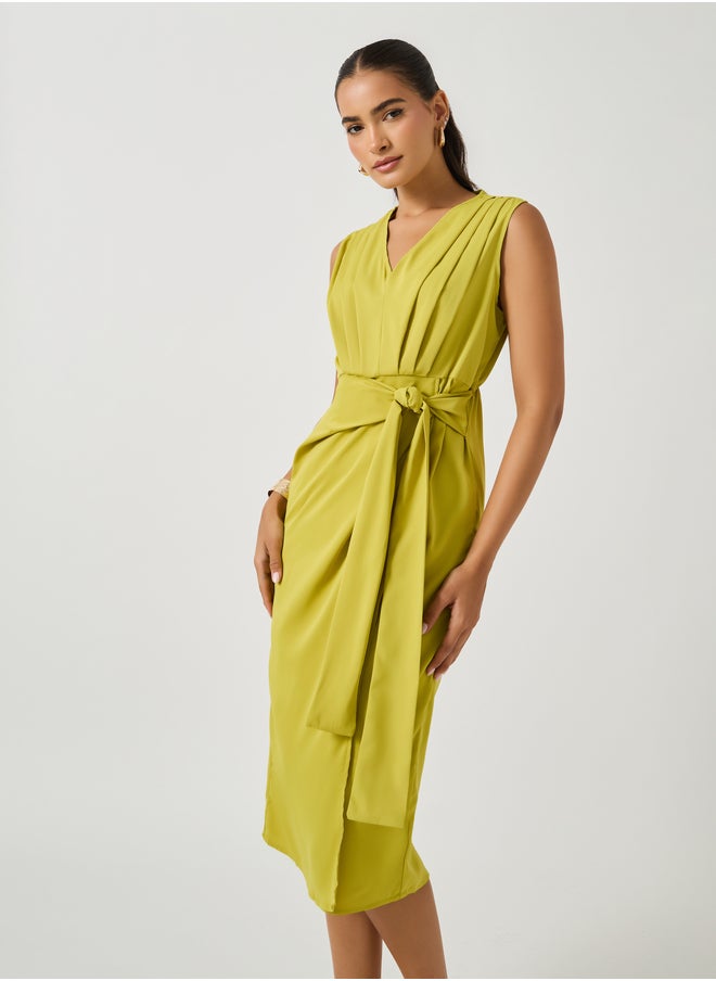 Take Two Sleeveless Midi Dress  - Image 3