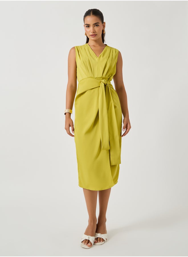 Take Two Sleeveless Midi Dress  - Image 2