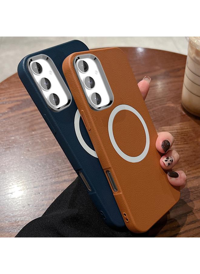 S-TOP Case For Samsung Galaxy A15 5G Leather Texture Design MagSafe Full Coverage Phone Case - Image 5