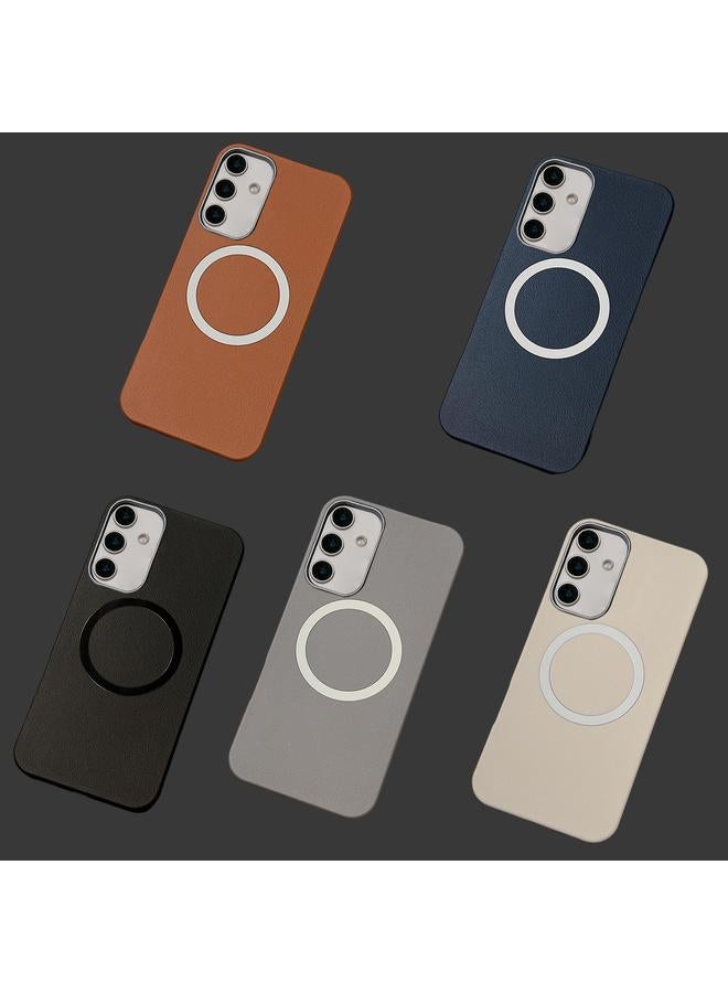 S-TOP Case For Samsung Galaxy A15 5G Leather Texture Design MagSafe Full Coverage Phone Case - Image 2