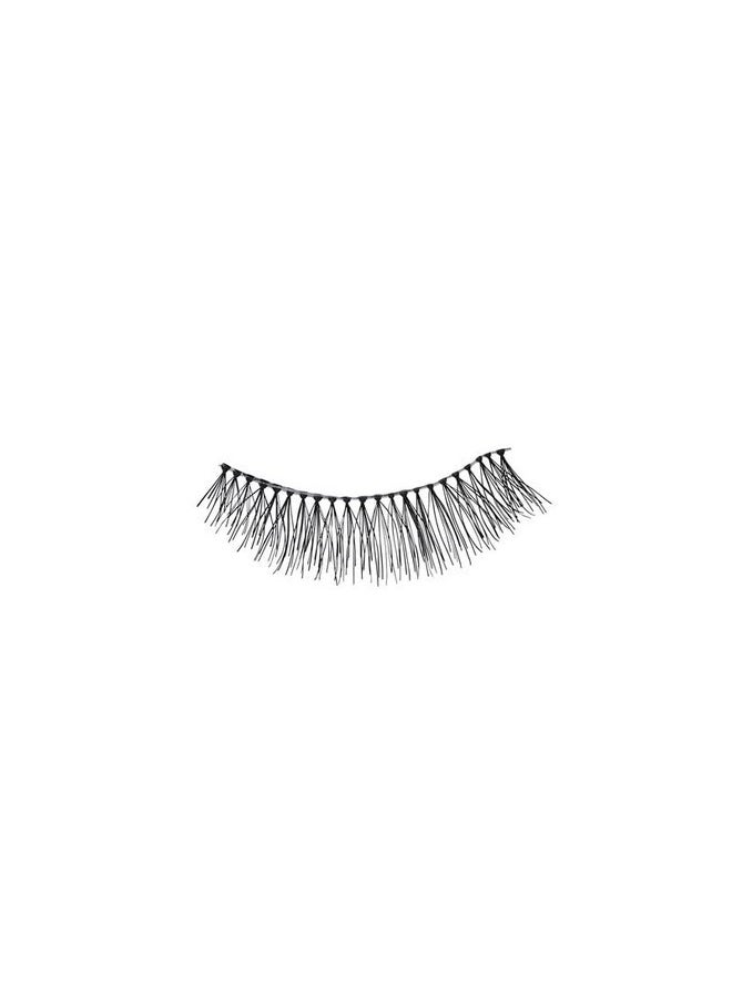 UROPARIS - 54 Eyelashes For Women - Pack Of 5 Tapered Handmade Eye Lashes | Lightweight False Lashes With Premium Virgin Hair | Invisible Band | For Glam Look & Enhance Beauty (Black) - 5 Pair - Image 1