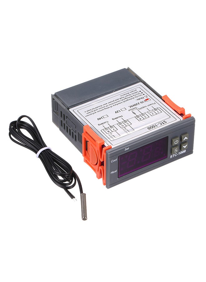 Generic - STC-1000 Digital Temperature Controller Heating Cooling Centigrade Thermostat with Sensor - Image 1