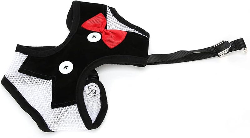 Fydun Polyester Dog Collar Leash Harness Set For Small Medium Dogs Cats Puppy - Image 5