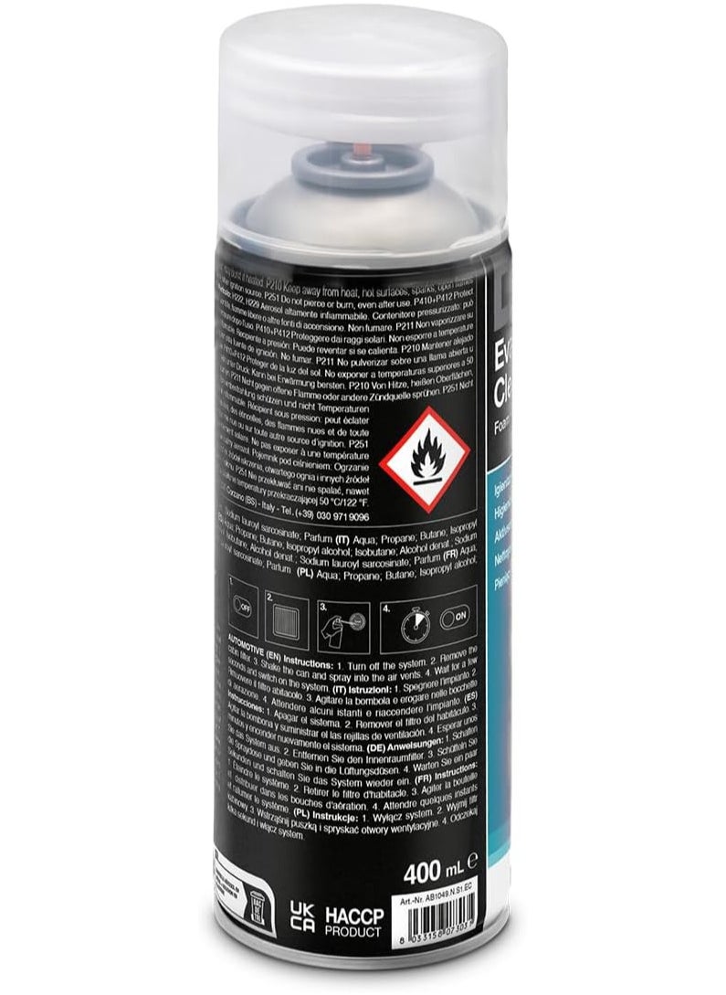 ERRECOM Evaporator Cleaner Foam, Foam Purifying Treatment For A/C Systems, Aerosol Can 400ml  - Image 3