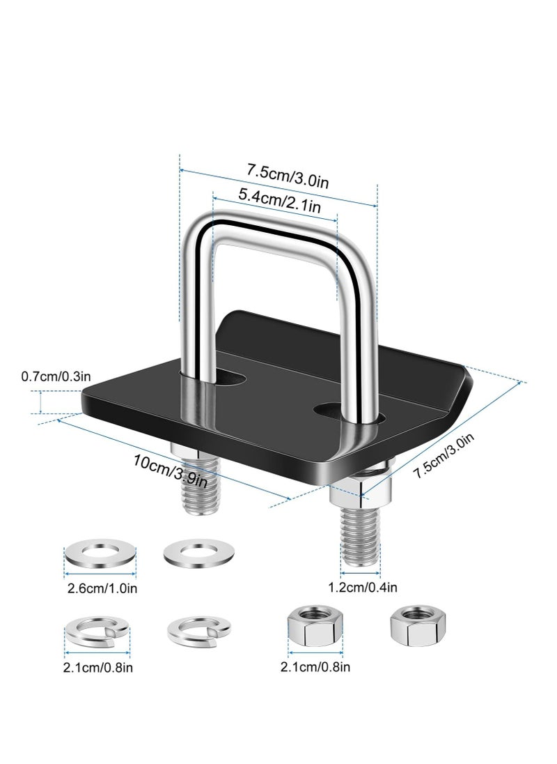 Oasisgalore - Heavy-Duty Hitch Tightener Anti-Rattle Stabilizer for 1.25 and 2 inch Hitches for Hitch Trays, Cargo Carriers, Bike Racks - Image 1
